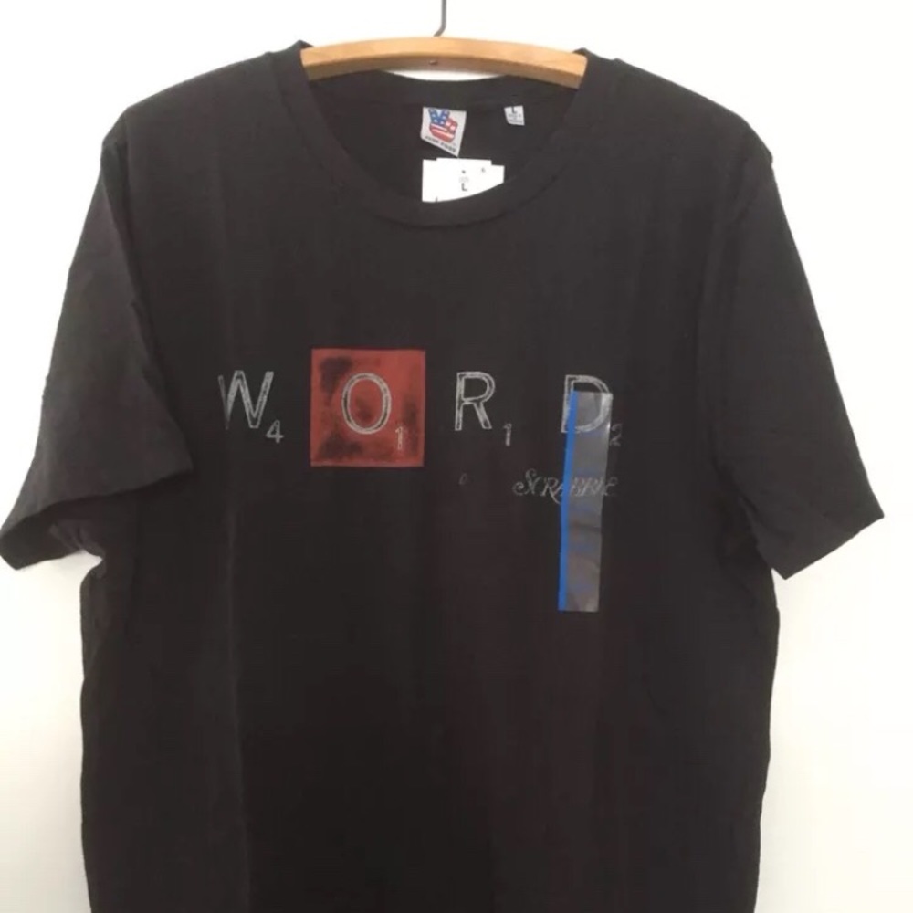 NWT Men’s Scrabble “Word” T-Shirt Junk Food New